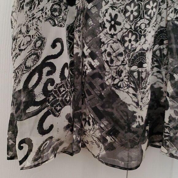 Women'sĀ Rafaella A-Line Ruffled Skirt Size 14 - Picture 3 of 8